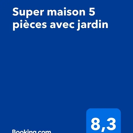 Super Maison 5 Pieces Avec Jardin *
